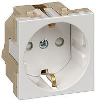 Розетка с заземлением без рамки Schneider Electric Altira 1-м 16А белый картинка